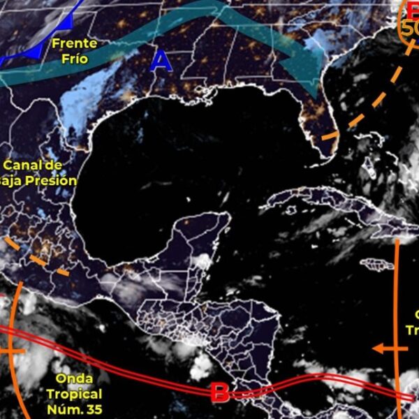 Pronóstico del clima para hoy domingo 10 de  octubre en Quintana Roo.