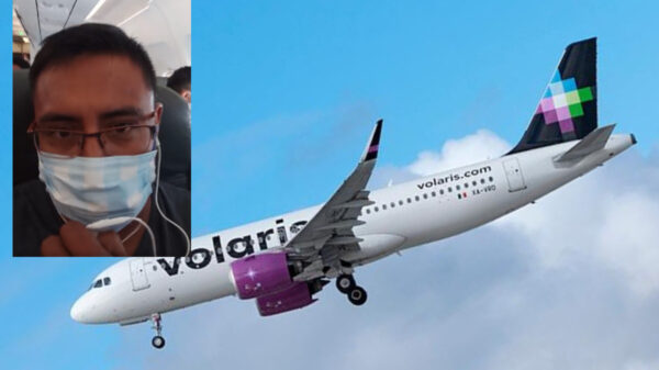 Avión de Volaris que salió de Cancún se queda sin oxígeno en pleno vuelo