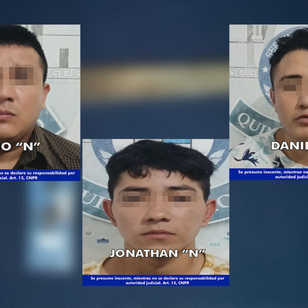 Cancún: Detienen en flagrancia a tres presuntos ladrones en la SM 259