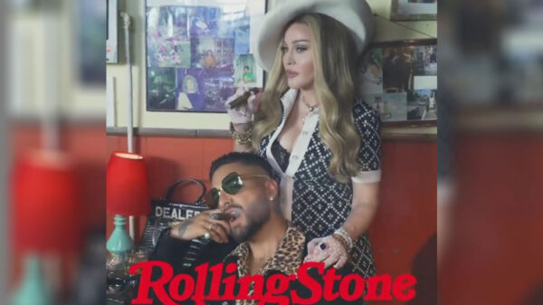 Maluma y Madonna juntos en la portada de Rolling Stone
