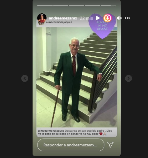 “Mi corazón está desecho”: Por esta razón Andrea Meza está de luto