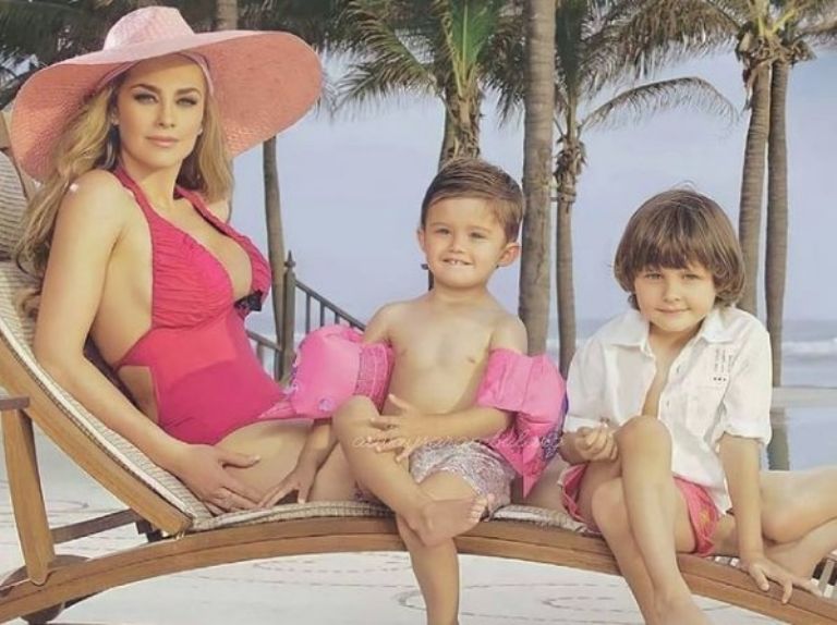 Presentan video en donde Aracely Arámbula enfrenta a los reporteros en Los Ángeles