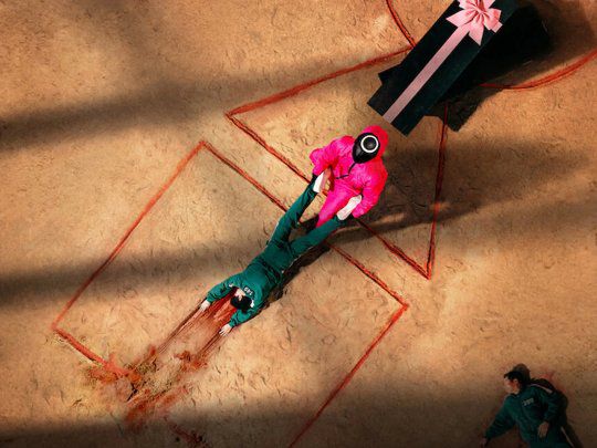 Pretender realizar en la vida real "El juego del calamar" en Abu Dhabi