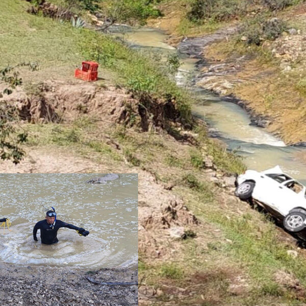 Recuperan cuerpos de tres personas arrastradas por arroyo en Oaxaca