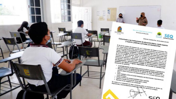 Insta la SEQ a escuelas a mantener disposiciones sanitarias 