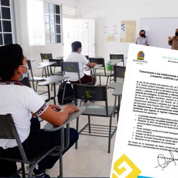 Insta la SEQ a escuelas a mantener disposiciones sanitarias 