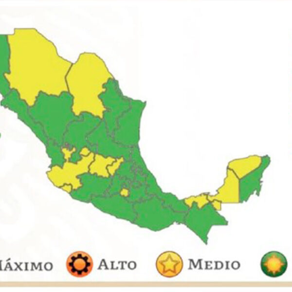 Informa SSa que más de la mitad del país está en Semáforo color verde