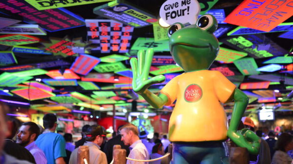 Señor Frog’s es premiado por su excelente servicio.
