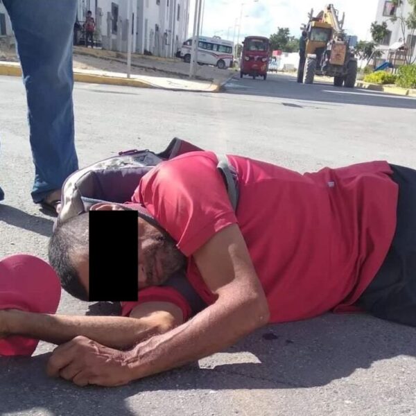 Cancún: Ejecutado a tiros cuando iba a visitar a su hija en Kuzamil.