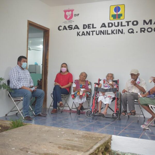 Reabren la Casa del Adulto Mayor en Kantunilkín.