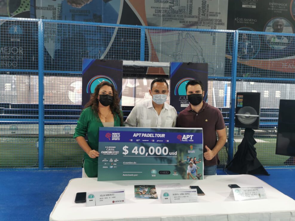 Cancún Open de APT Pádel Tour 2021, circuito internacional mas importante del mundo.