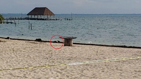 Rescatan cuerpo de un sujeto ahogado en playa de Puerto Juárez (VIDEO).