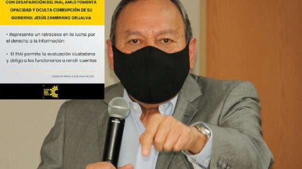 PRD exige transparencia; da a cambio de opacidad