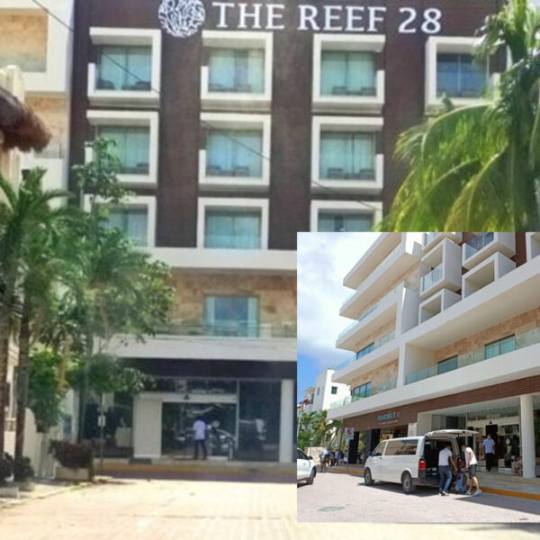 Sicario dispara contra hotel en Playa Del Carmen