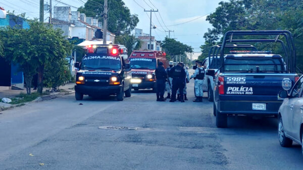 Cancun: Atacan y lesionan a balazos a pareja en la SM 211, las dos víctimas fueron internadas, uno gravemente lesionado