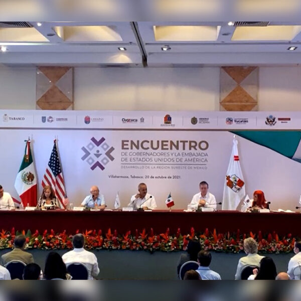 Quintana Roo expone su potencial y necesidades en el Encuentro de Gobernadores y la Embajada de Estados Unidos de América