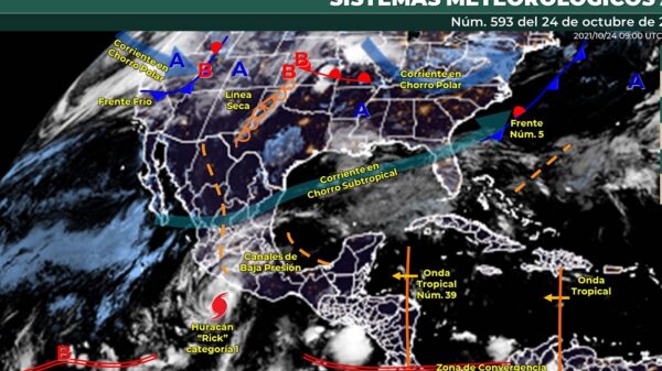 Pronóstico del clima para hoy domingo 24 de octubre en Quintana Roo.