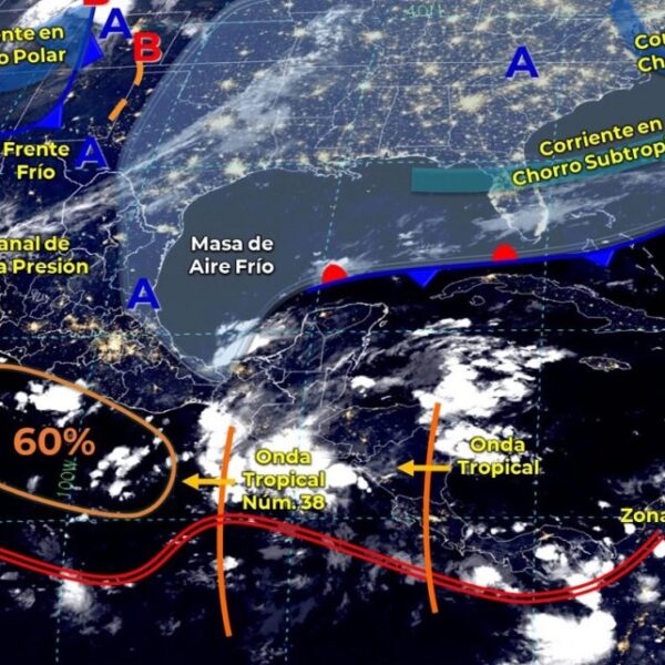 Clima: Se prevén lluvias fuertes para hoy en Quintana Roo.