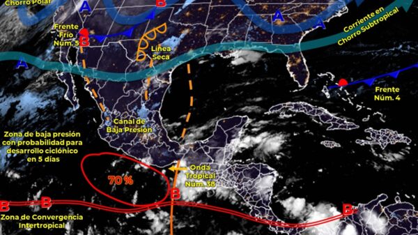Clima para Cancún y Quintana Roo hoy miércoles 20 de octubre de 2021.