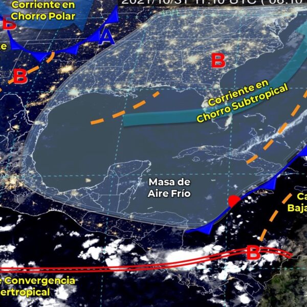 Pronóstico del clima para hoy domingo 31 de octubre en Quintana Roo.