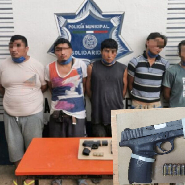 Detienen a banda de extorsionadores en Playa Del Carmen