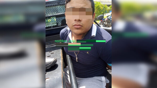 Capturan en Playa Del Carmen a presunto narcomenudista