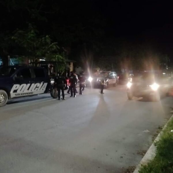 Playa del Carmen: Fallida ejecución en el fraccionamiento La Gudalupana.