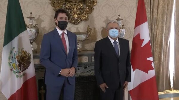 “Somos naciones hermanas”, dice AMLO a Trudeau en reunión