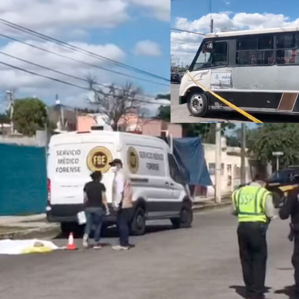 Abuelito muere al ser arrollado por un camión; aseguran que él se aventó