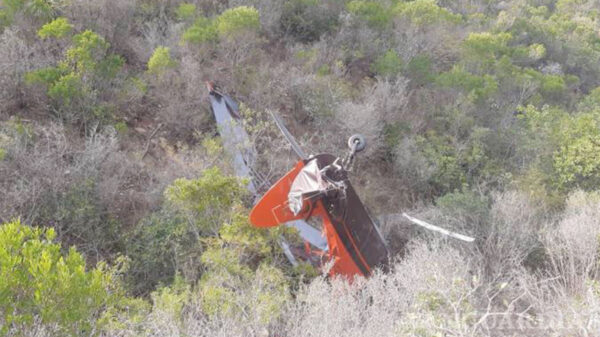 Aterrizaje forzoso de aeronave deja un muerto y un lesionado