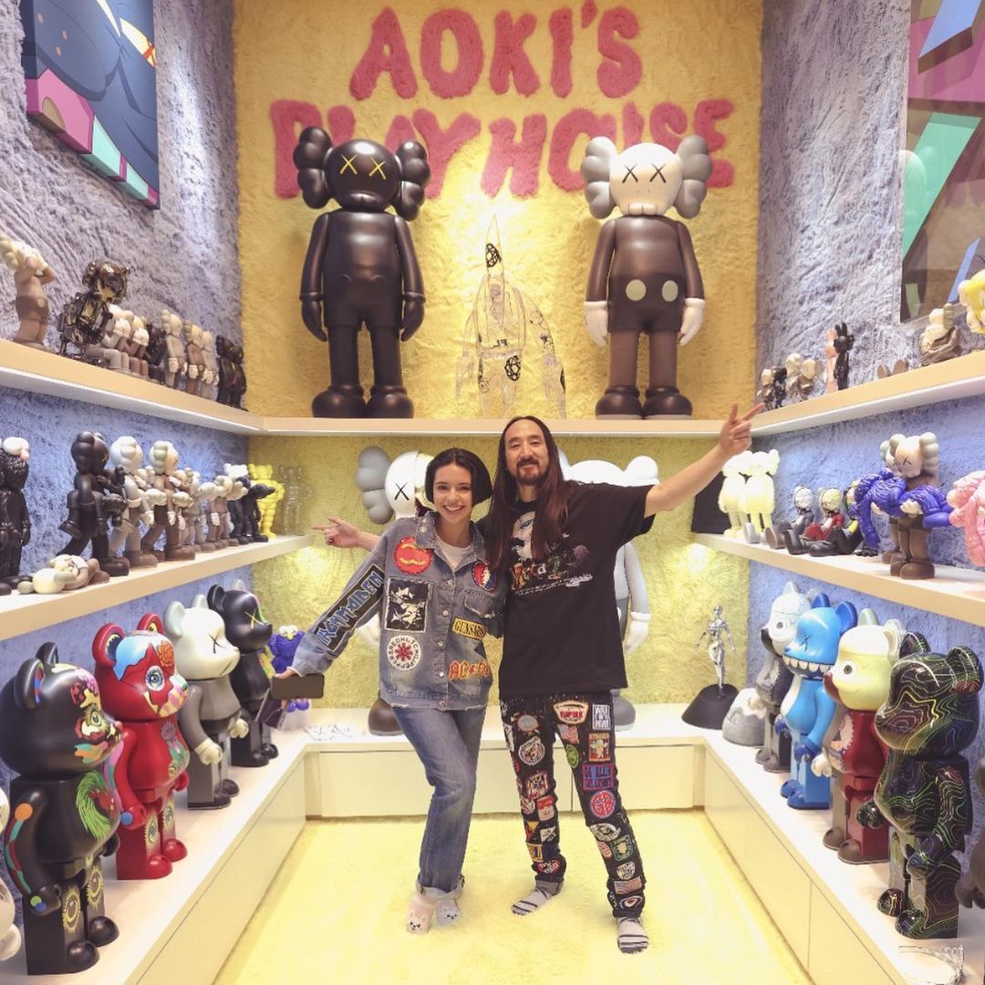 Ángela Aguilar anuncia colaboración con Steve Aoki