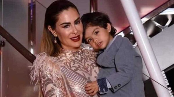 Así fue el encuentro entre Ninel Conde y su hijo Emmanuel