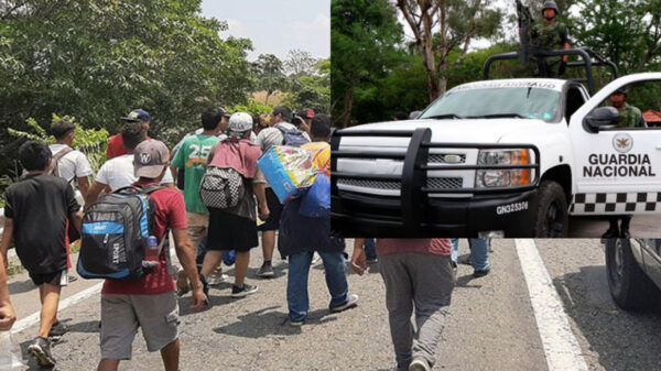 Dispara Guardia Nacional a camioneta de migrantes en Chiapas y mata a un cubano
