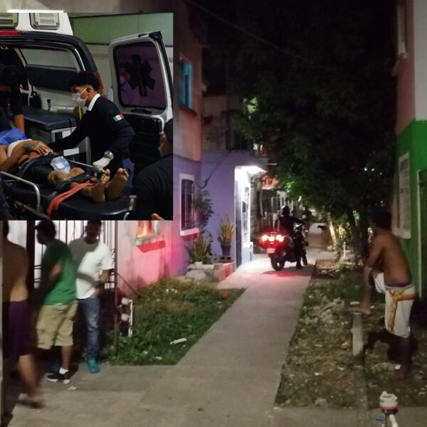 Cancún: Balean a hombre mientras se embriagaba en la SM 259