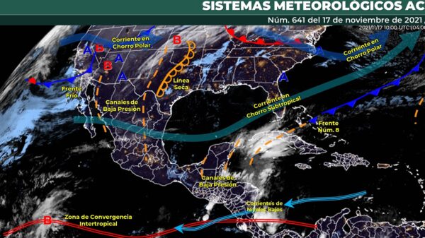 Clima en Quintana Roo para hoy miércoles 17 de noviembre.