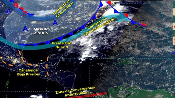 Pronóstico del clima para hoy viernes 12 de noviembre en Quintana Roo.