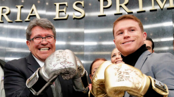 Arma "El Canelo" alboroto en el senado
