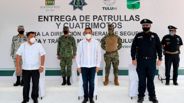 Se refuerza la seguridad en Tulum con nuevas patrullas y cuatrimotos