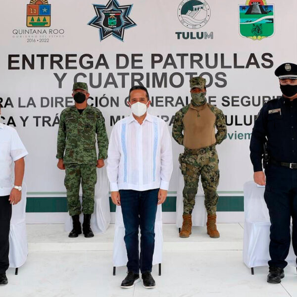 Se refuerza la seguridad en Tulum con nuevas patrullas y cuatrimotos
