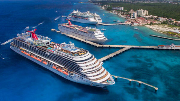 Oleada de 24 cruceros para Cozumel esta semana