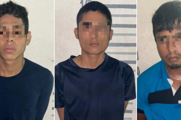 Detenidos por portar pistola de balines y réplica de un arma corta.