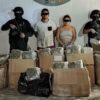 Detienen a pareja con 65 kilos de marihuana en Playa del Carmen.