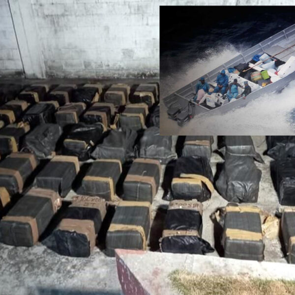 Decomisa El Salvador casi 3 toneladas de cocaína con destino a México