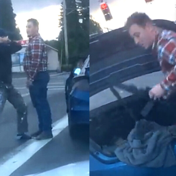 Conductores protagonizan disputa vial con katana y fusil de asalto