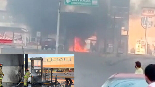 Explosión de bomba de gasolina deja una persona con quemaduras graves