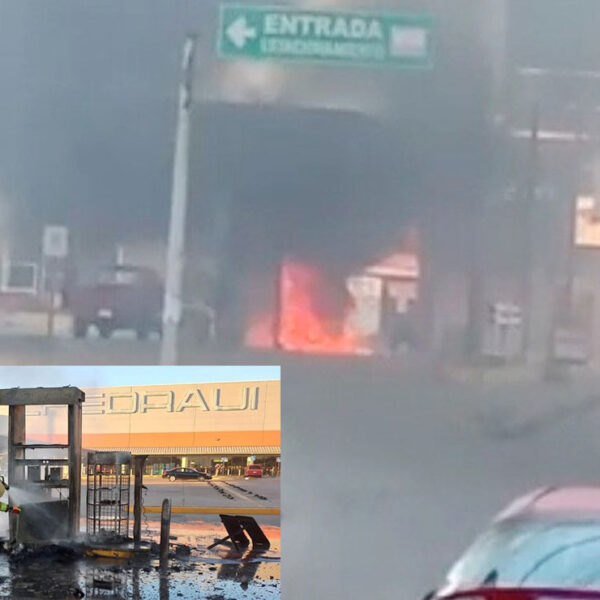 Explosión de bomba de gasolina deja una persona con quemaduras graves