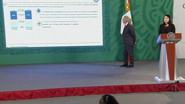 Sube en 2022 recurso federal a entidades, confirma AMLO