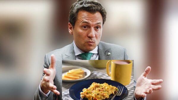 Lozoya cambió de dieta: del pato laqueado al huevito con atole