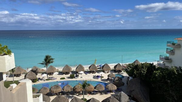 Playas de Quintana Roo con niveles escasos de sargazo.