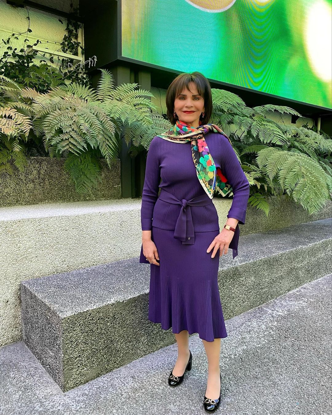 Pati Chapoy usa lujoso vestuario de 24 mil pesos en 'Ventaneando'